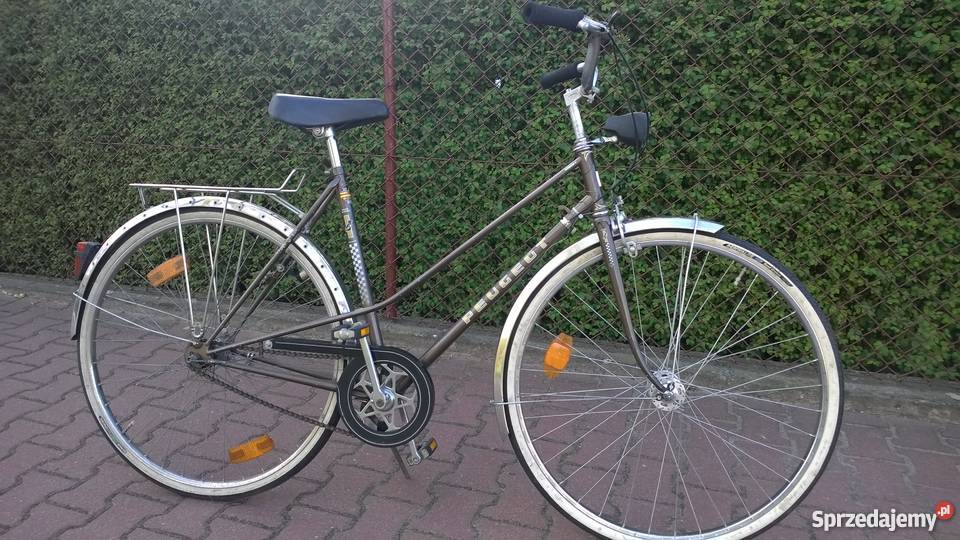 Peugeot rower miejski blokada antykradzieżowa ra Poznań
