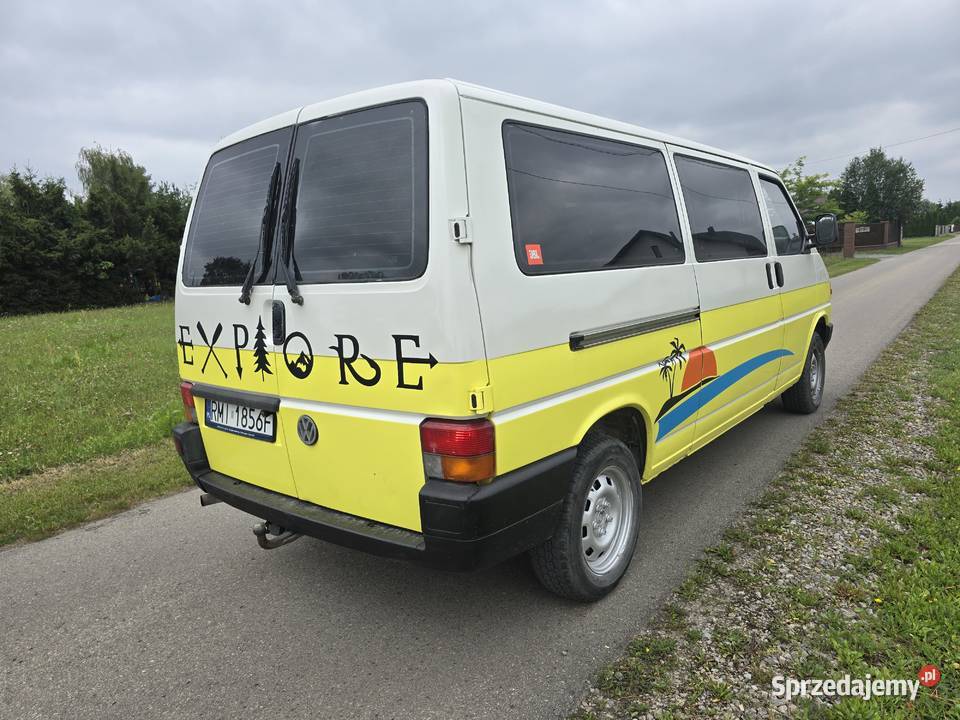 VW Transporter T4 24d LONG 1995r 9 os hak manualna Tuszyma