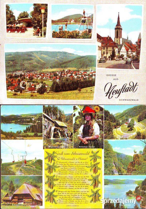 K Poczt RFN Szchwarzwald widoki 2 poz śląskie Gliwice