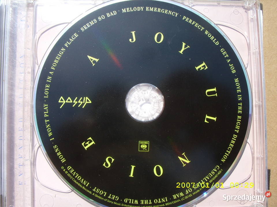 Rock CD A JOYFUL NOISE VOL 1