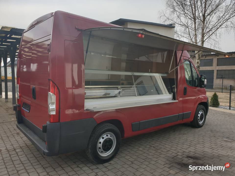 Peugeot Boxer autosklep foodtruck lada nieuszkodzony Dębno