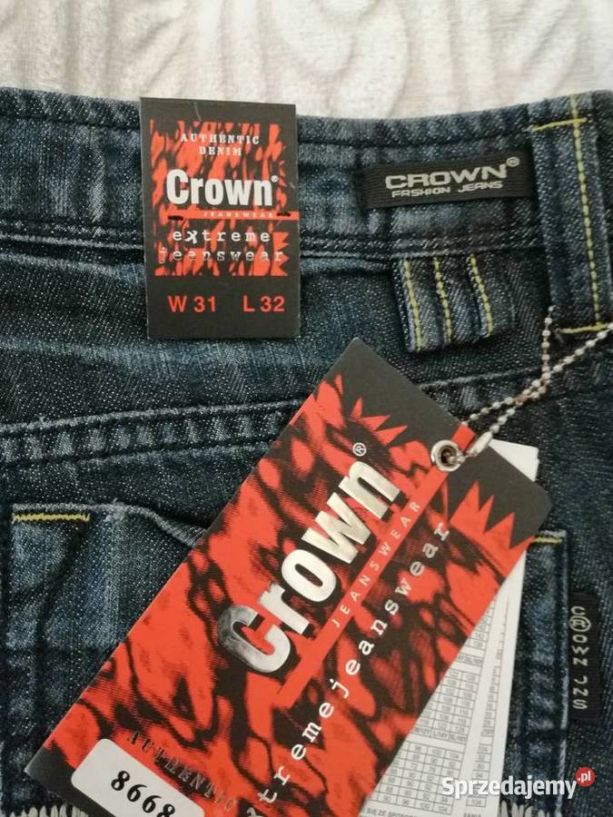 SPODNIE JEANS CROWN Warszawa