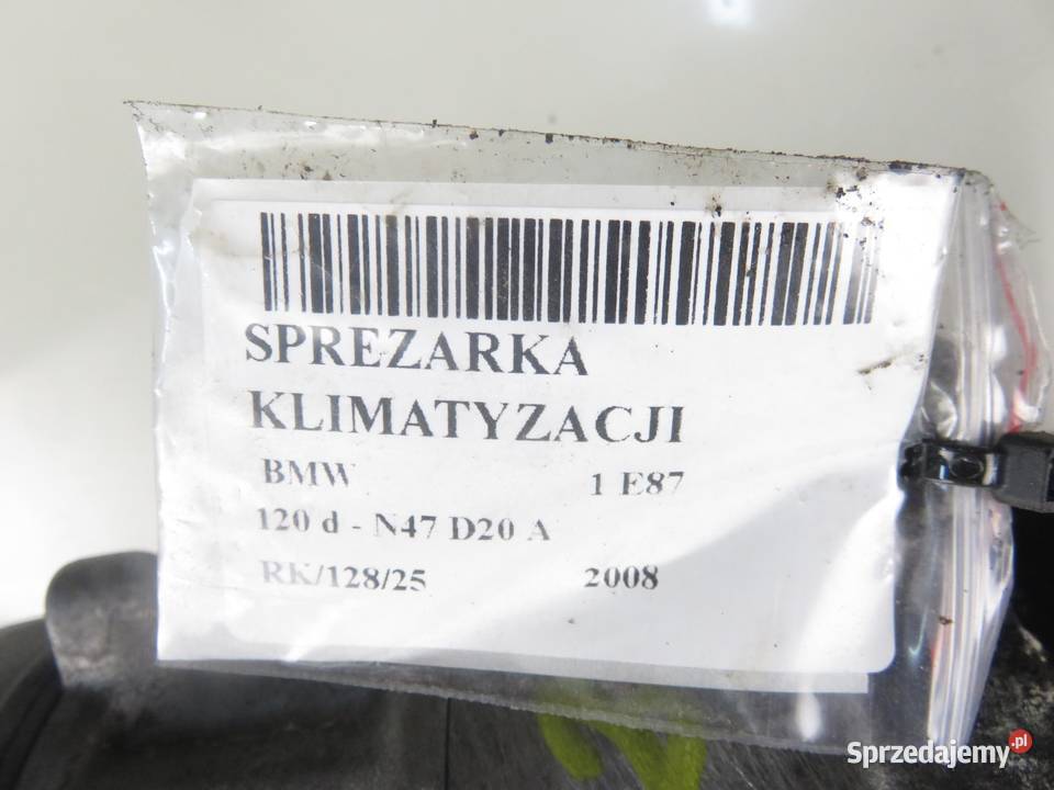 KOMPRESOR KLIMATYZACJI BMW 1 E87 N47 D20A osobowe