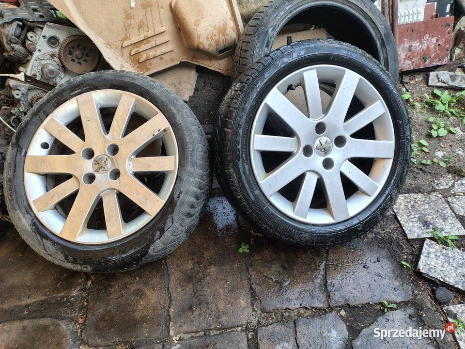 4x108 17 komplet Allu felg śląskie Częstochowa sprzedam