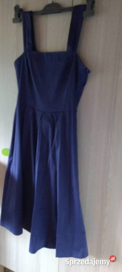 Sukienka długa w kontrafałdy Prity Girl Rozmiar 38(M) Spódnice i sukienki Lublin