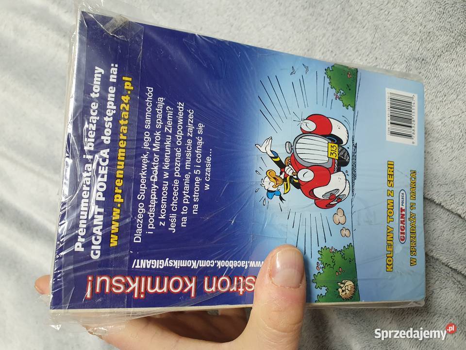 Gigant Poleca komplet 8 tomów rocznik 2022 Komiksy pomorskie Gdynia