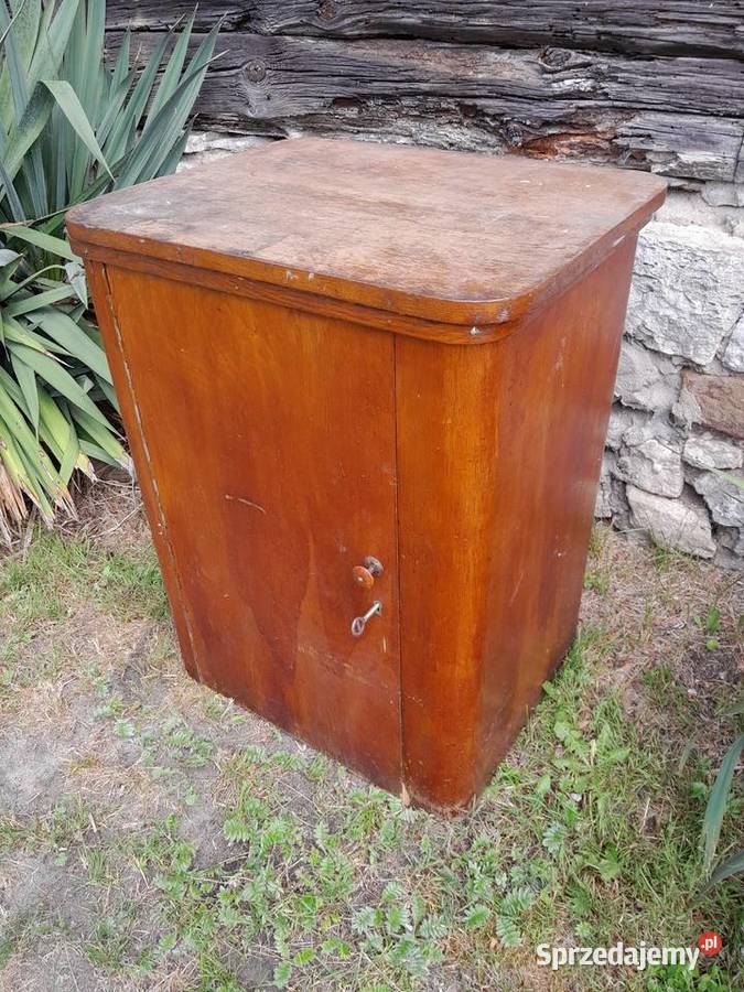 Stara szafka maszynie zabytek PRL retro vintage Meble Dąbrowa Górnicza
