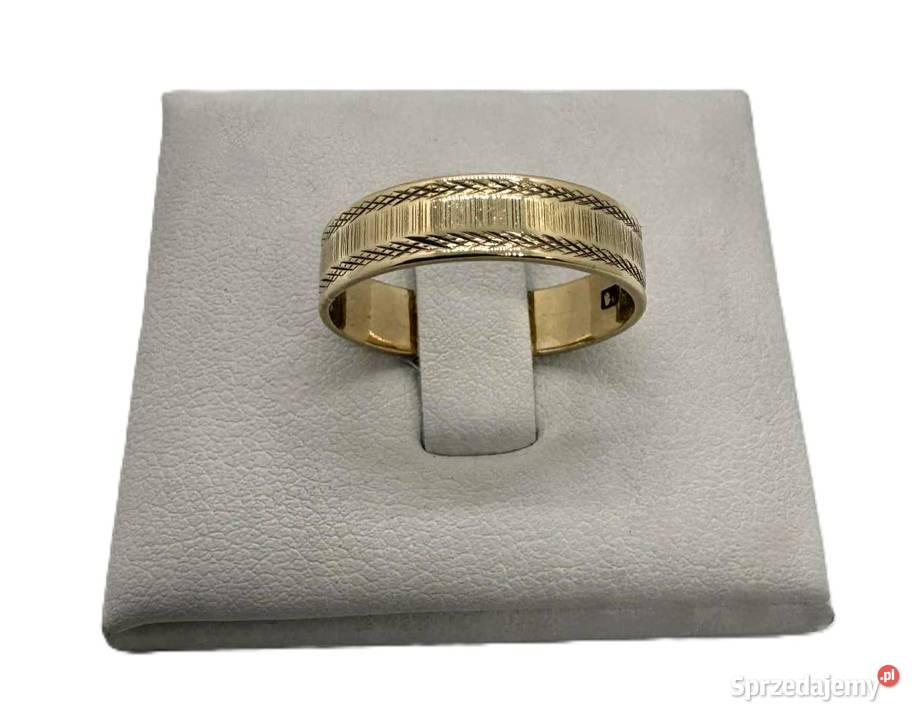 Złota Obrączka pr 585 294g R15 złoto Elbląg