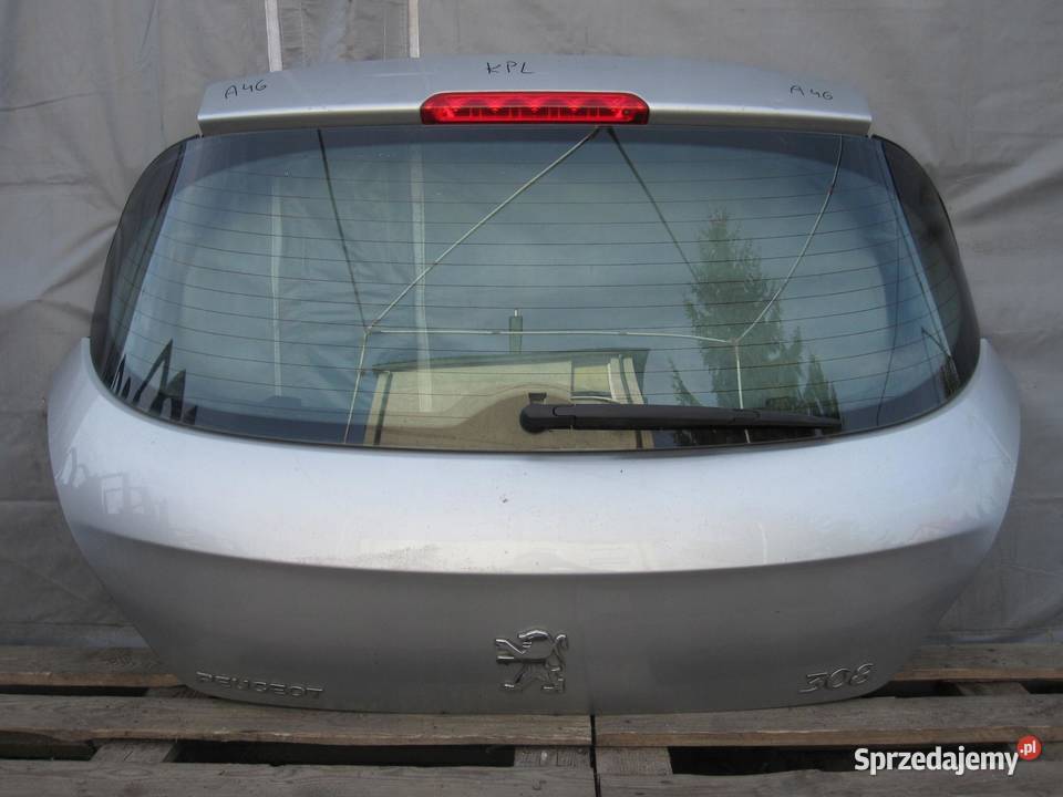 PEUGEOT 308 I 10r klapa tył