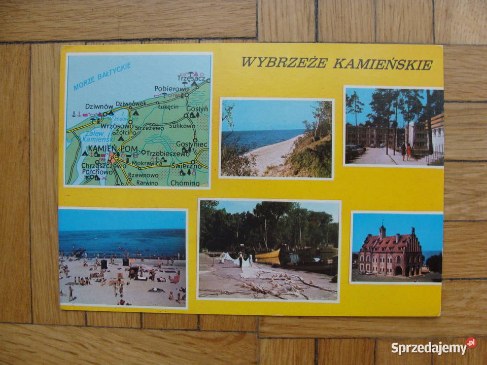 Widokówka Wybrzeże Kamieńskie Poznań sprzedam