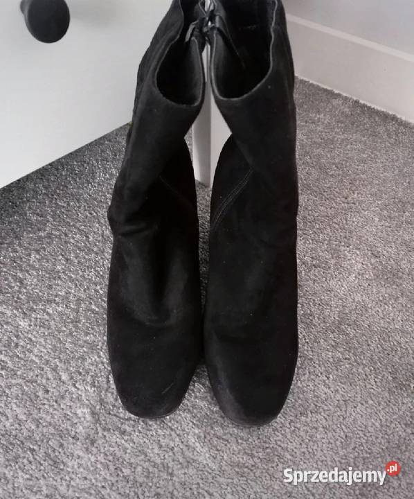 botki słupek zamsz Jenny Fairy rozmiar 37 Lubartów