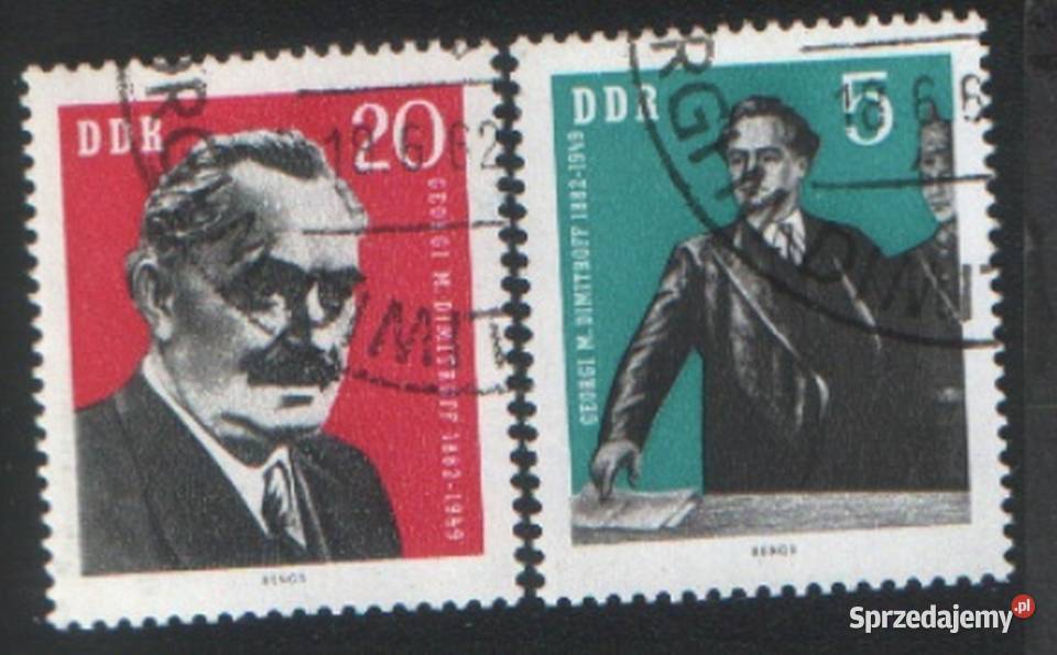 Zn NRD Mi 873 4 86 7 91 6 908 kas 1962 Filatelistyka