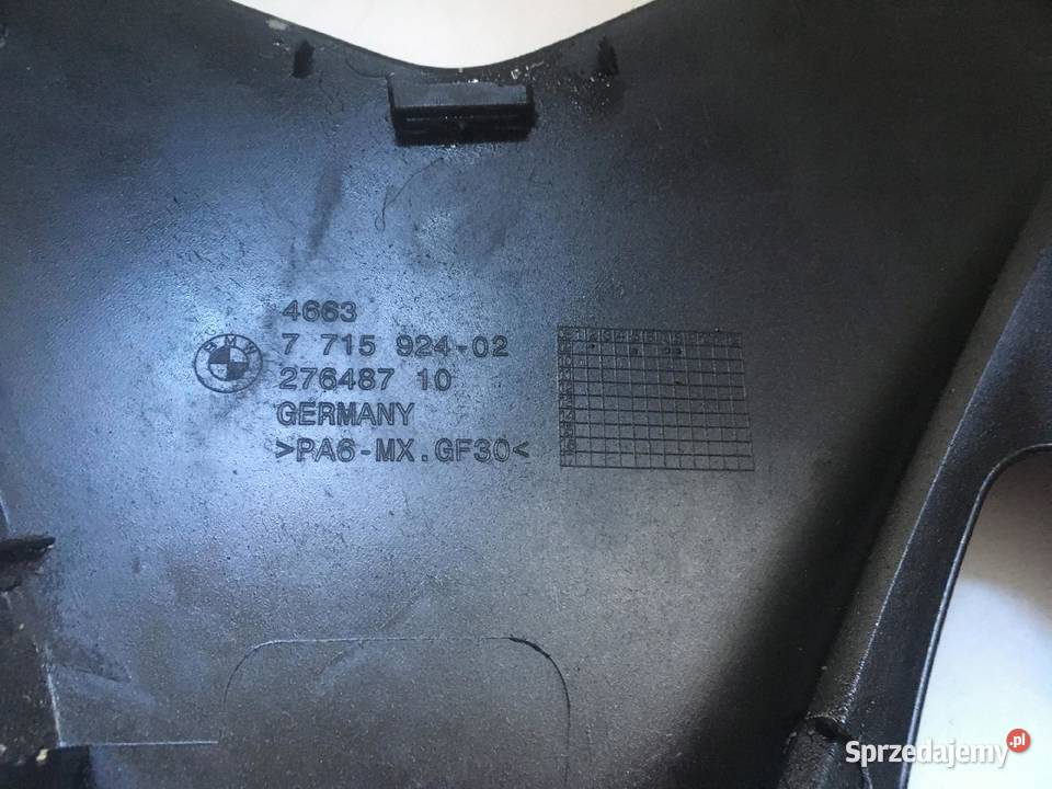 BMW S 1000 RR K46 Pług prawy Spoiler silnika Łobżenica