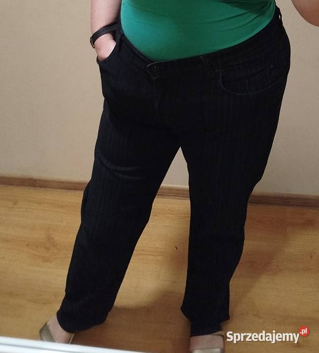 Wygodne spodnie dżinsy rozmiar 4446 Biecz