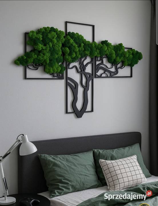 Tryptyk mech chrobotek 60x100 śląskie Ruda Śląska sprzedam