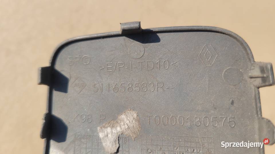 ZAŚLEPKA ZDERZAKA HAKA TYŁ RENAULT CLIO IV KOMBI