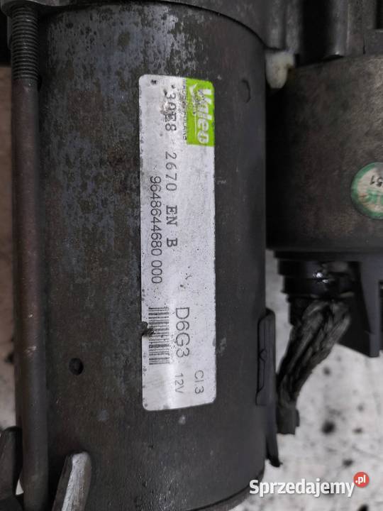 ROZRUSZNIK 9648644680 14 8V Peugeot 207 I Rok produkcji 2009 świętokrzyskie sprzedam