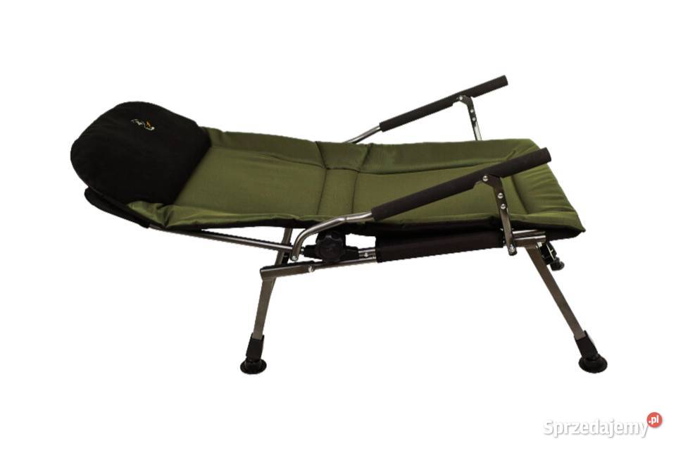 Fotel składany FK5 wędkarski z regulacją oparcia 50cm mazowieckie Warszawa