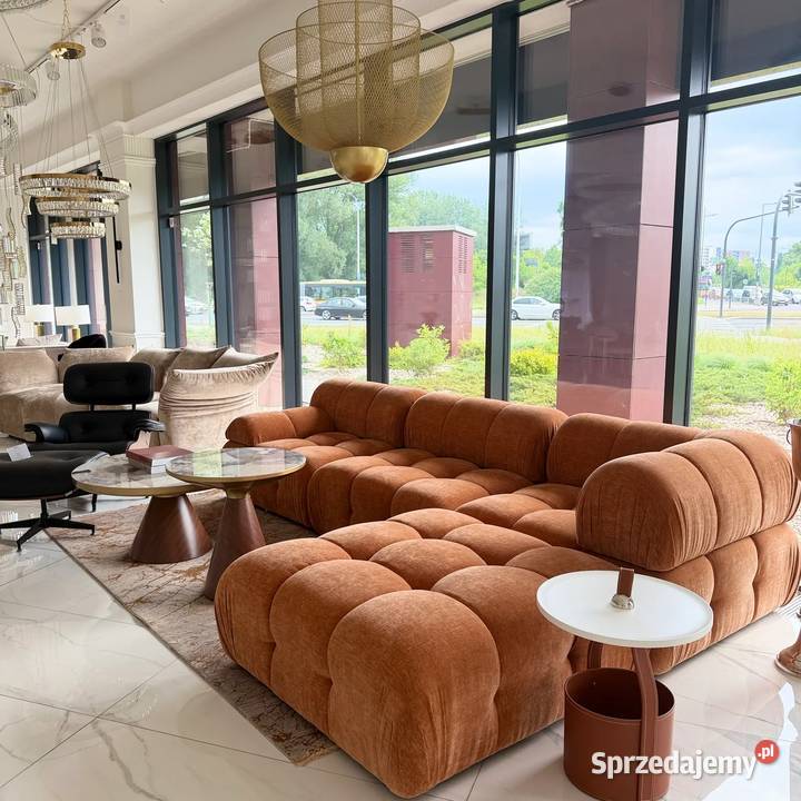 Sofa modułowa do salonu 3 osobowa nowoczesna 198cm Warszawa sprzedam