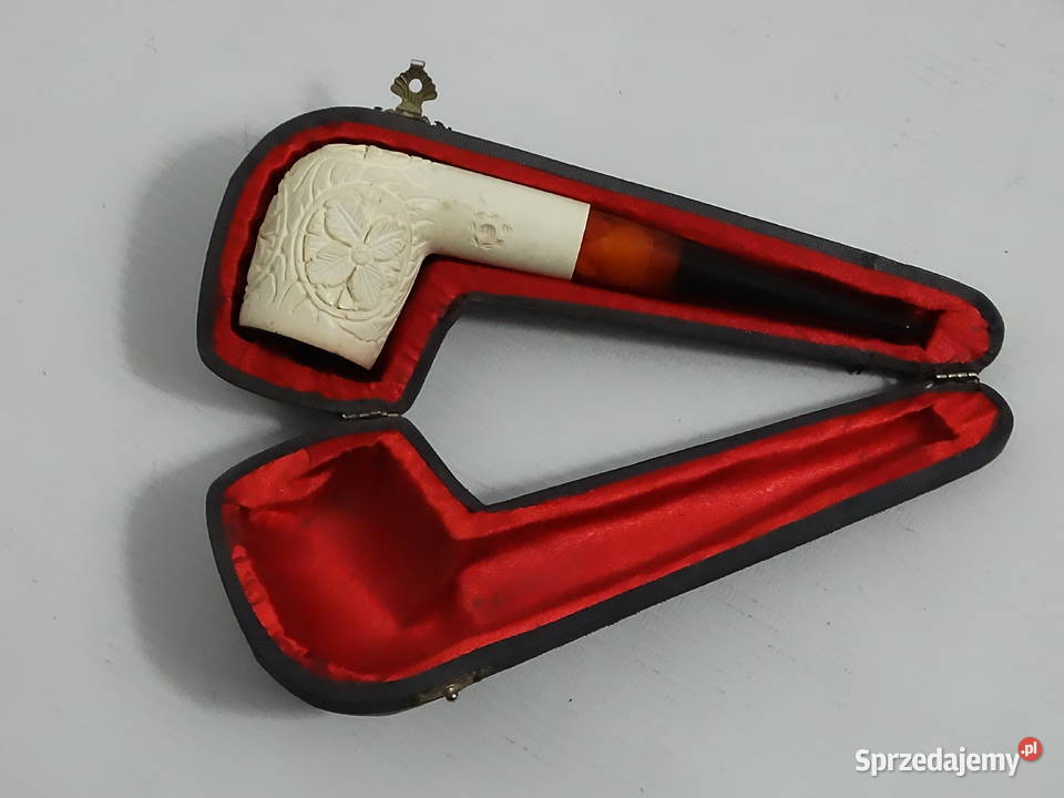 Stara Fajka Pianka Morska Meerschaum Ręcznie