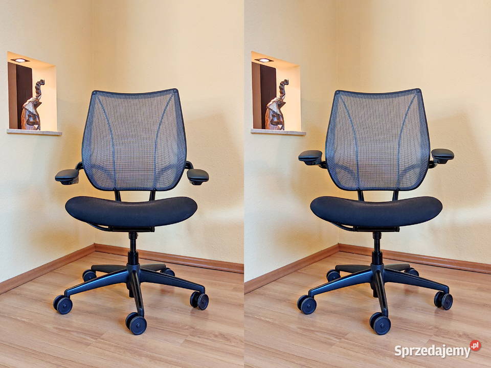 Fotel biurowy krzesło Humanscale Liberty stan Wrocław