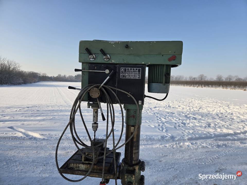 Wiertarka słupowa PK 203 z posuwem Lwówek