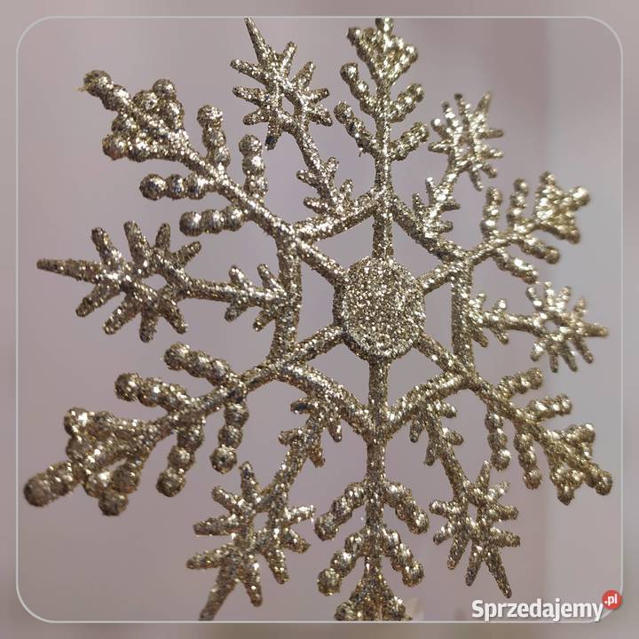 Bombki złote białe grzybki muchomorki Koszalin