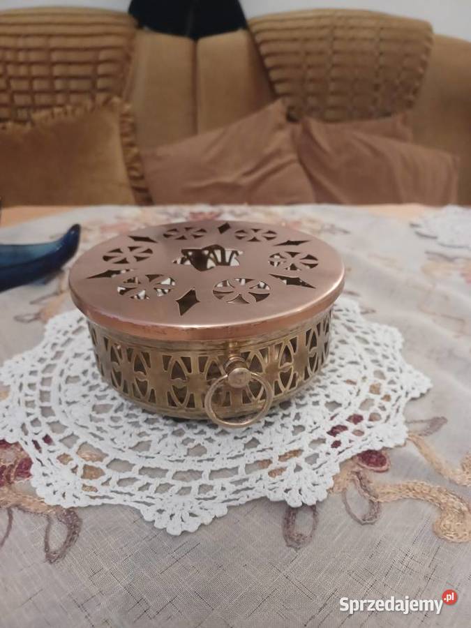 Ładny podgrzewacz Miedź mosiądz