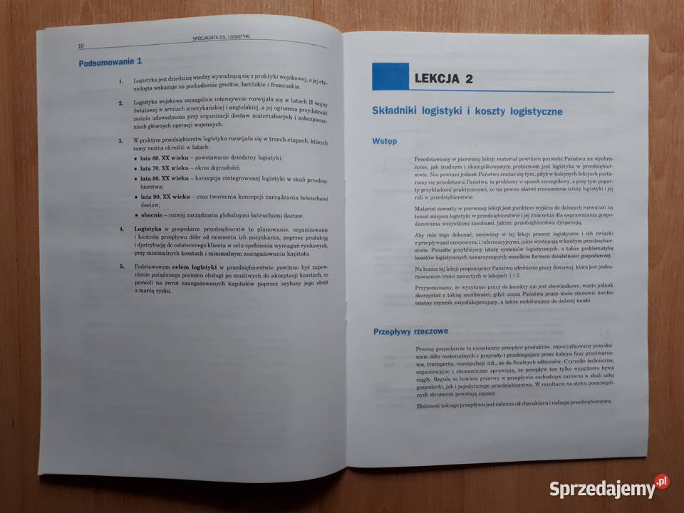 Specjalista ds logistyki ESKK komplet Rybnik sprzedam