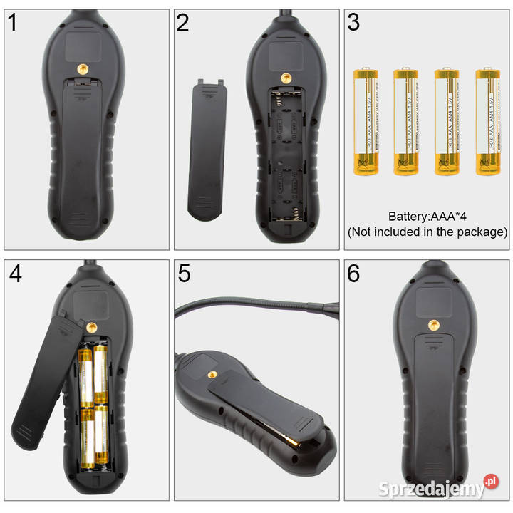 Detektor gazu halogenowego wycieku fluoru Wrocław