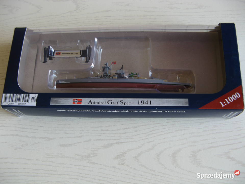 Niemiecki krążownik ciężki Admiral Graf Spee Poznań