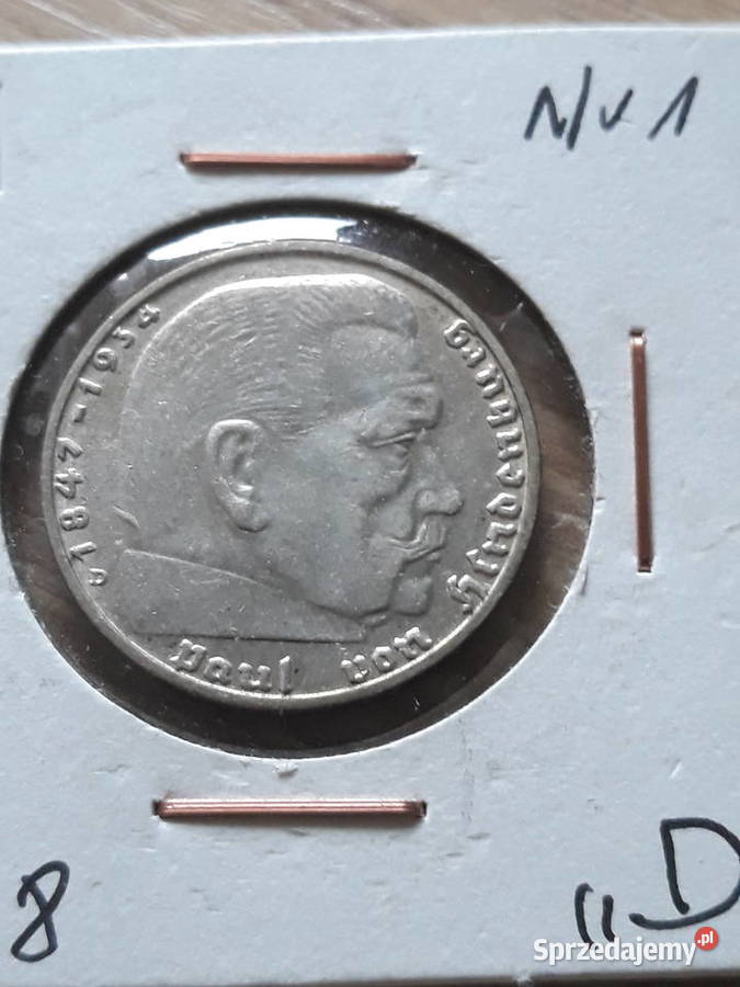 2 Marki Paul von Hindenburg 1938 rmen D 1J Konin sprzedam