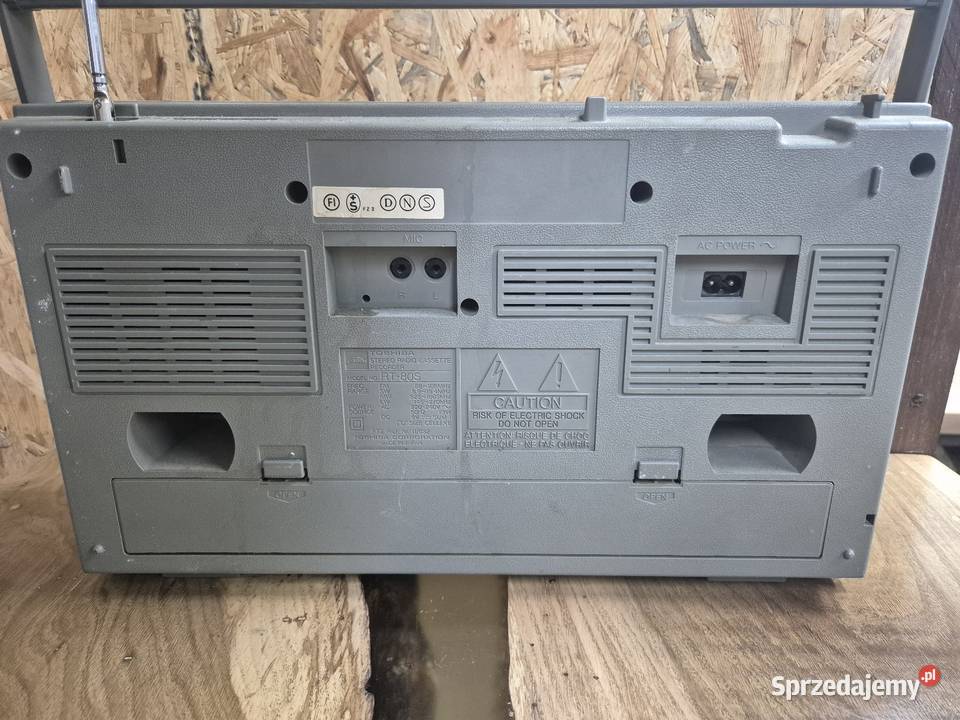 Radio kasetowe Toshiba rt80s Złocieniec
