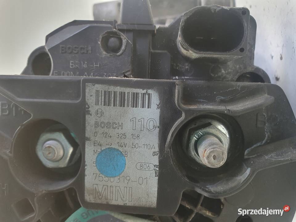 ALTERNATOR Mini One R50 R53 16 16V 110A osobowe Chełm sprzedam