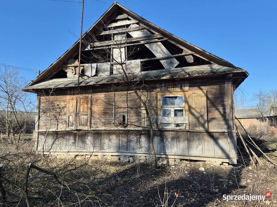 Drewniany dom do rozbiórki Pozostałe sprzedam