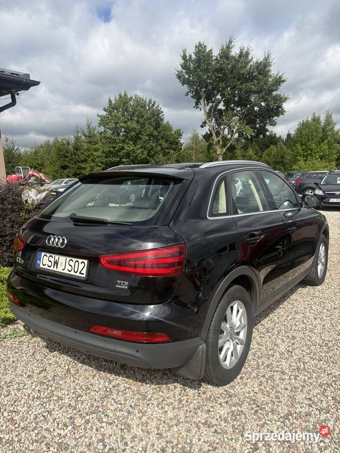 Audi Q3 20 TDI 177 Automat 2013 Bogate światła LED Dolna Grupa