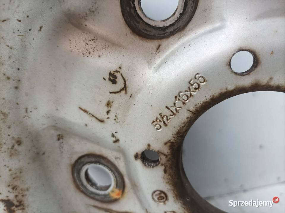 FELGA STALOWA R16 5X160 ET56 OC 66MM 55JX16X56