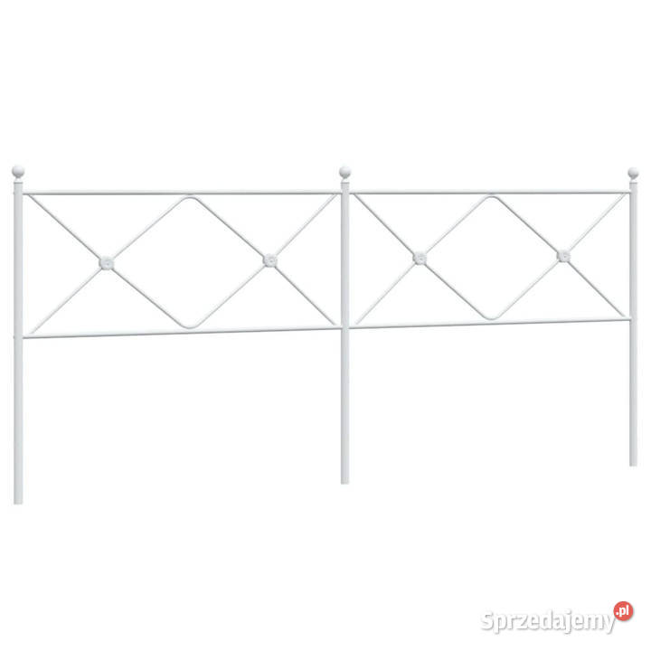 Metalowe wezgłowie białe 193 WM376588 Warszawa sprzedam