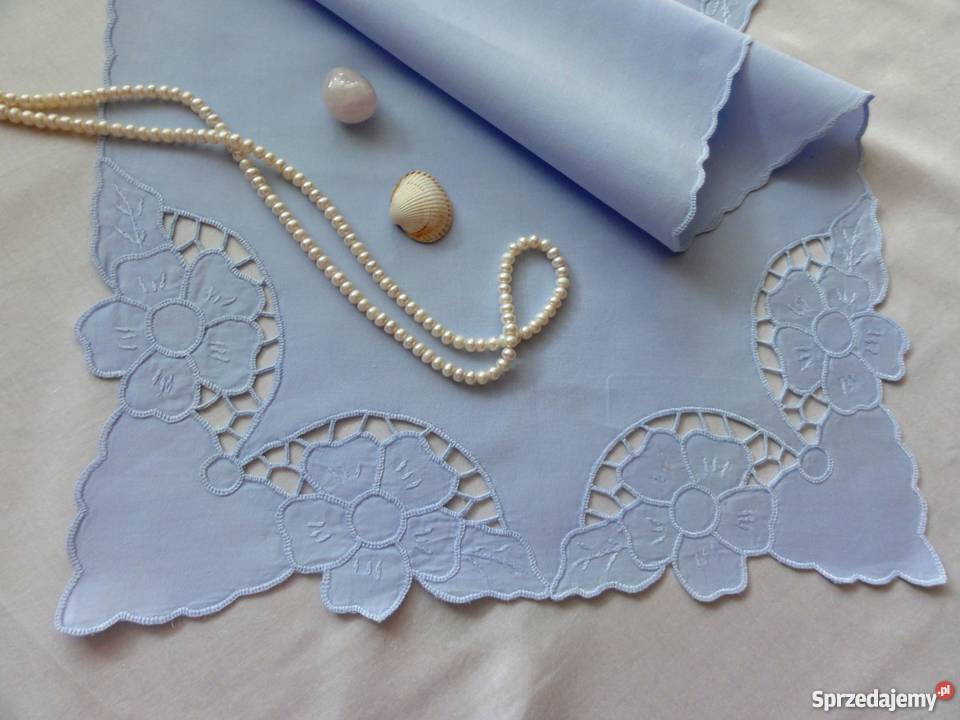 Kolorowe bogato haftowane serwety bieżniki haft Obrusy i serwety