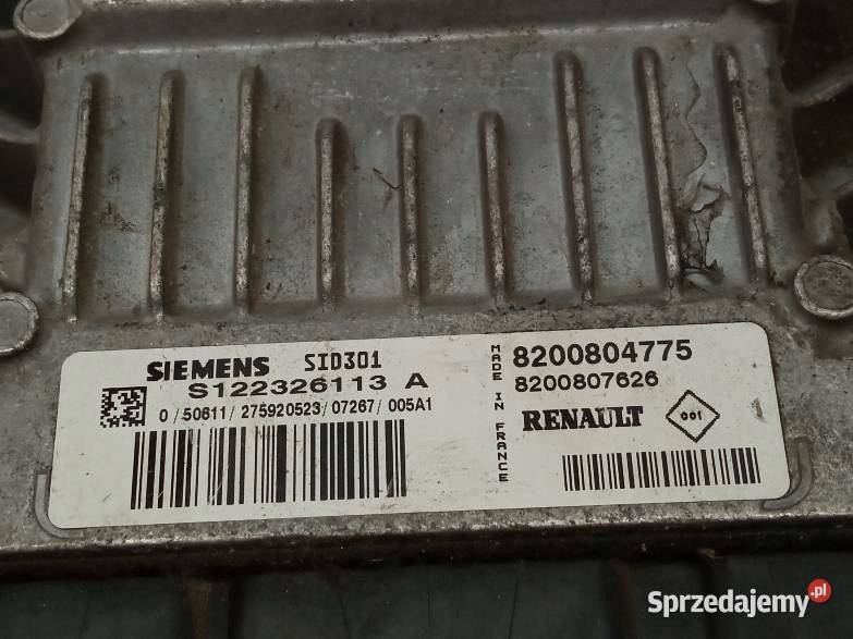 STEROWNIK SILNIKA 8200804775 Renault Scenic II