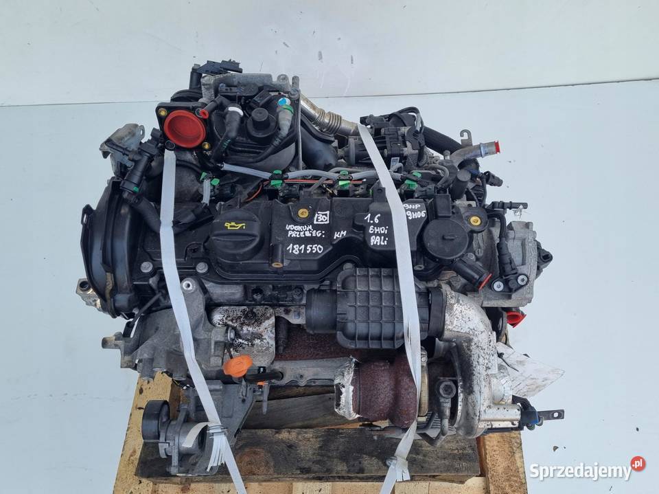 SILNIK BEZ OSPRZĘTU Citroen Berlingo II 16 HDI Silniki kompletne Rudka