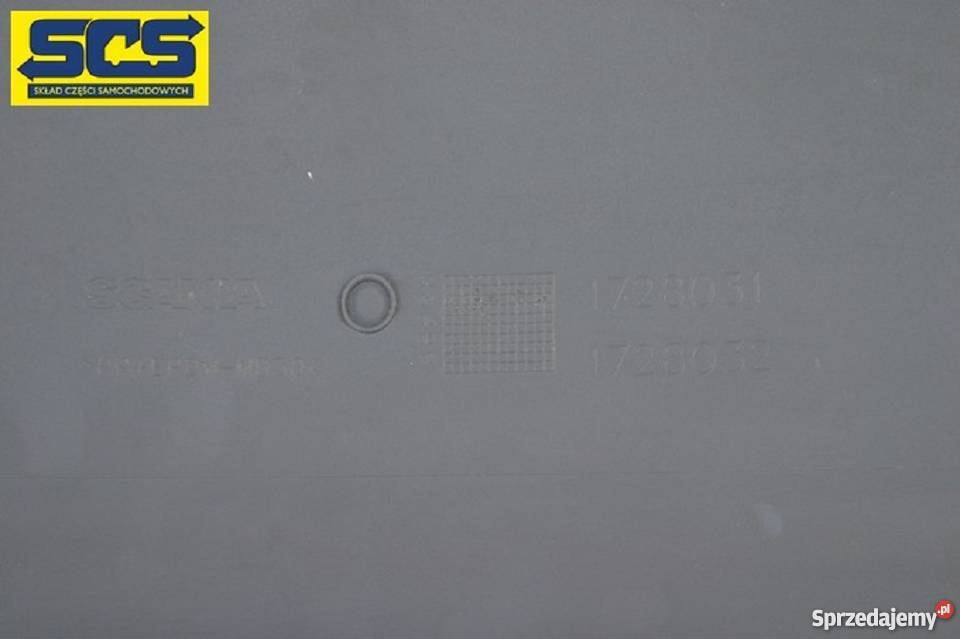 SCANIA R KONSOLA OBUDOWA PLASTIK WNĘTRZA DASZEK ciężarowe Bieleń