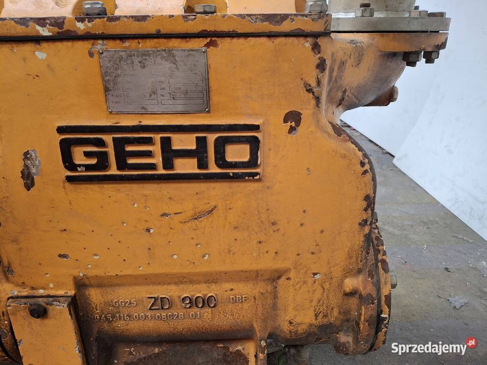 Pompa tłokowa do igłofiltrów GEHO ZD900 Radomsko