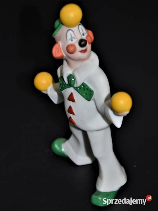 Klaun żongler Hutschenreuther Selb Figurki z