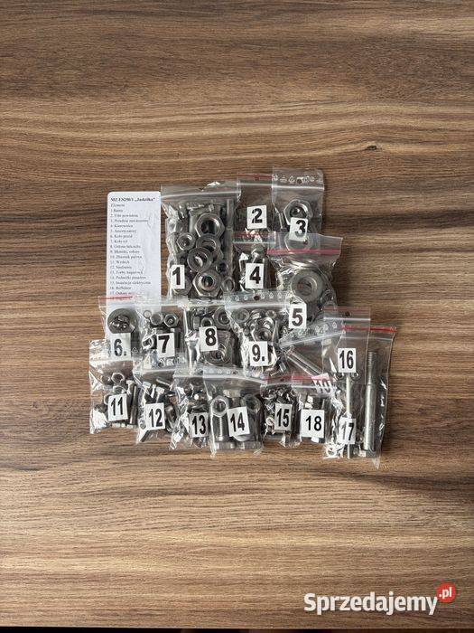 NOWY KOMPLET ŚRUB ŚRUBY NIERDZEWNE MZ ES 1751 MZ