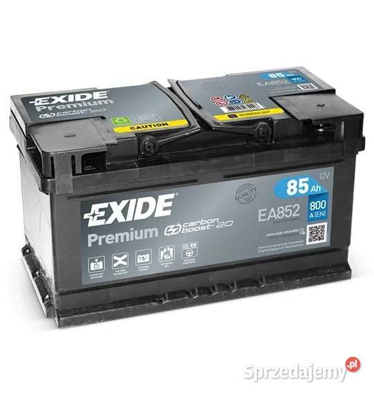 Akumulator Exide Premium 85Ah 800A PRAWY PLUS Lublin