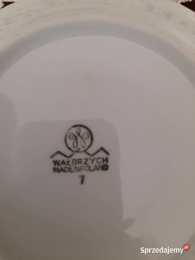 Porcelanowe duo sygnowane Wałbrzych Bielsko-Biała