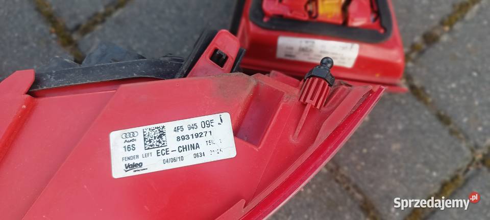 Lampy tylne LED audi A6 C6 Polift sedan Pasłęk