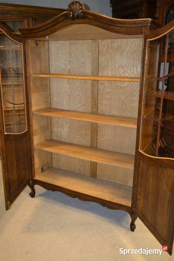 witryna ludwikowska ciemny dąb