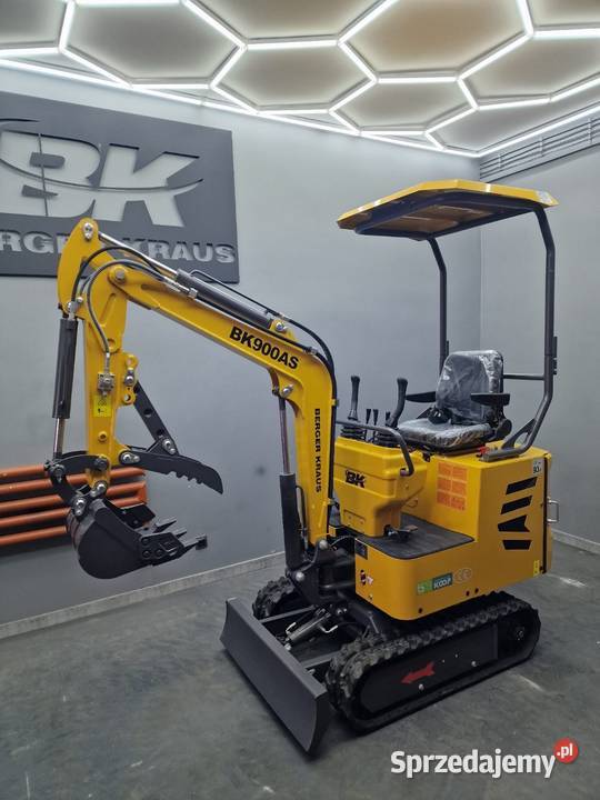 Mini Koparka Berger Kraus BK900AS skrętne ramie małopolskie Nowy Sącz